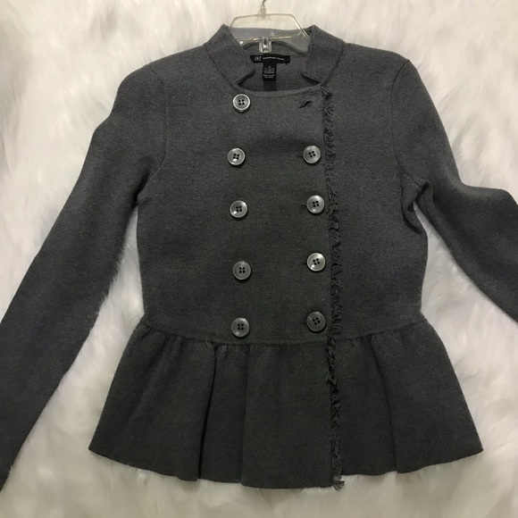 INC International Concept Military Style Sweater - Picture 1 of 3